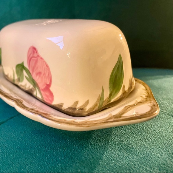 Franciscan DESERT ROSE Butter Dish without Finial -- Made in USA - Picture 6 of 7